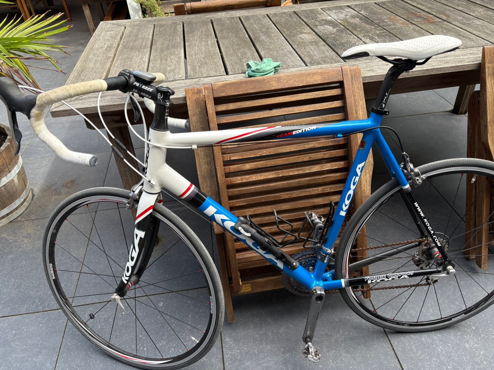 Koga Myata Team Edition maat 60, Fietsen en Brommers, Ophalen, Gebruikt, Velgrem, 57 tot 61 cm