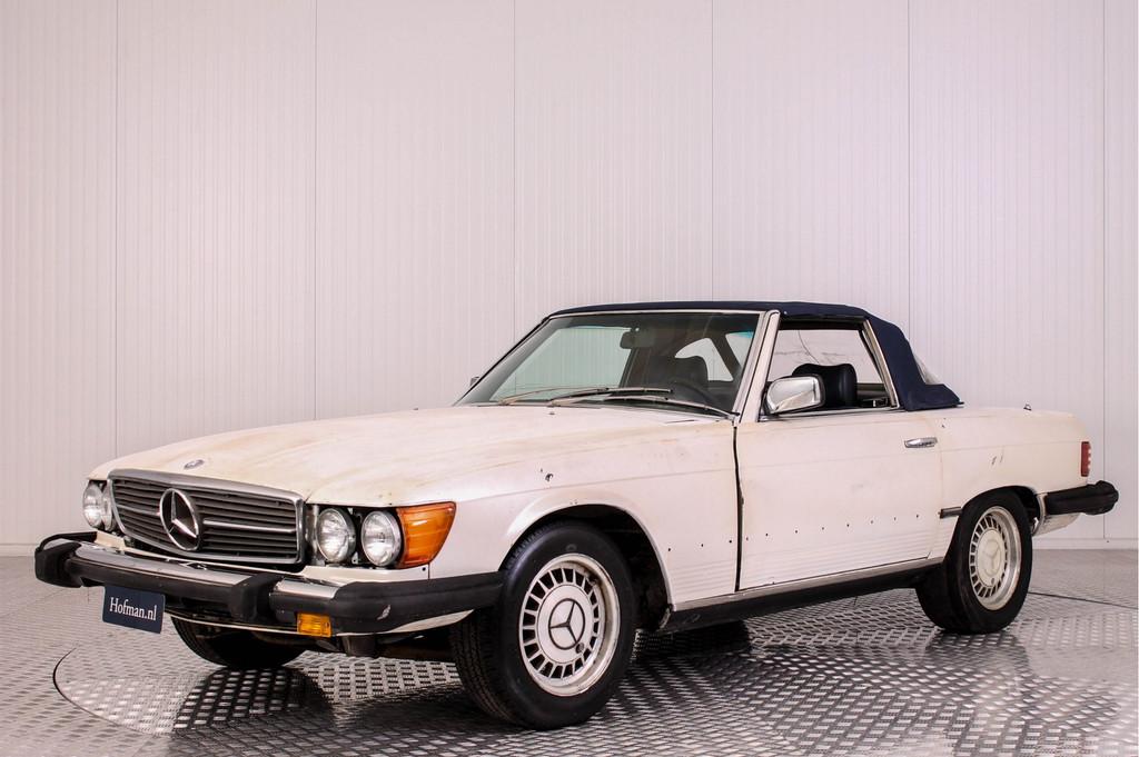 Mercedes-Benz 380SL Roadster (bj 1982, automaat), Auto's, Automaat, Gebruikt, 8 cilinders, Cabriolet