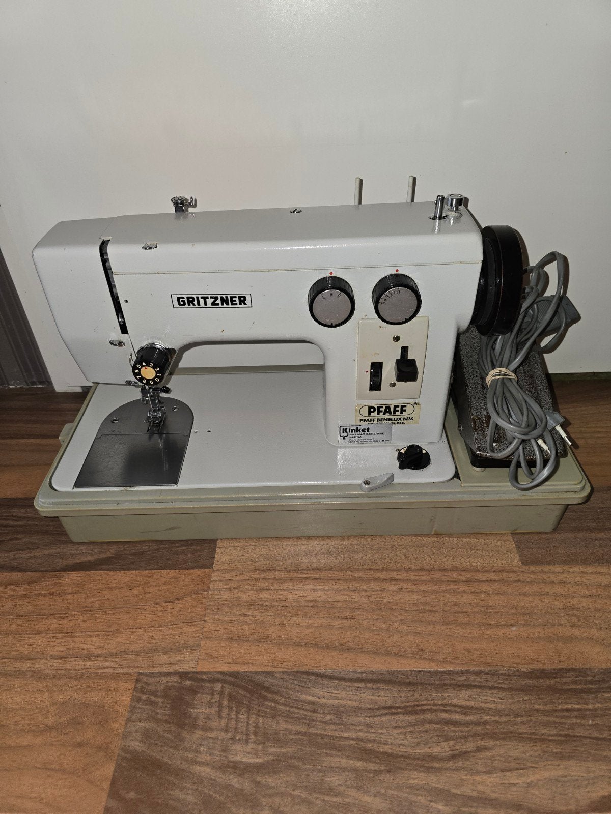 Pfaff gritzner naaimachine, Ophalen, Gebruikt, Naaimachine, Pfaff