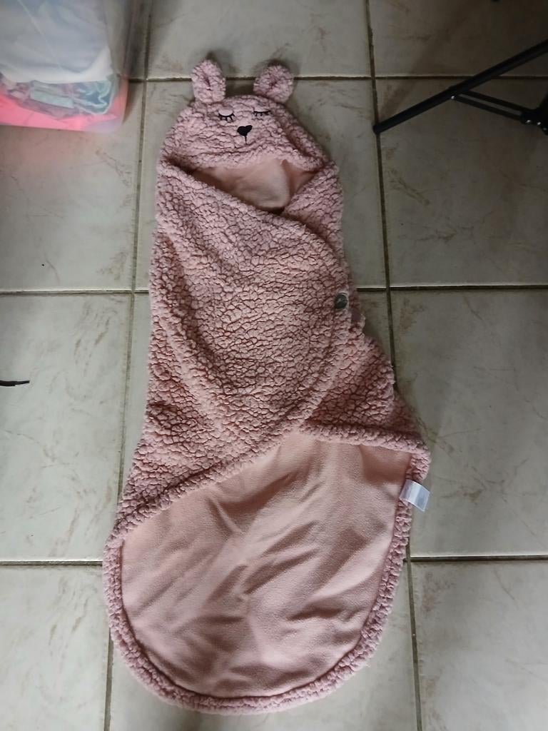 Roze baby bakerzak met oortjes, Ophalen of Verzenden