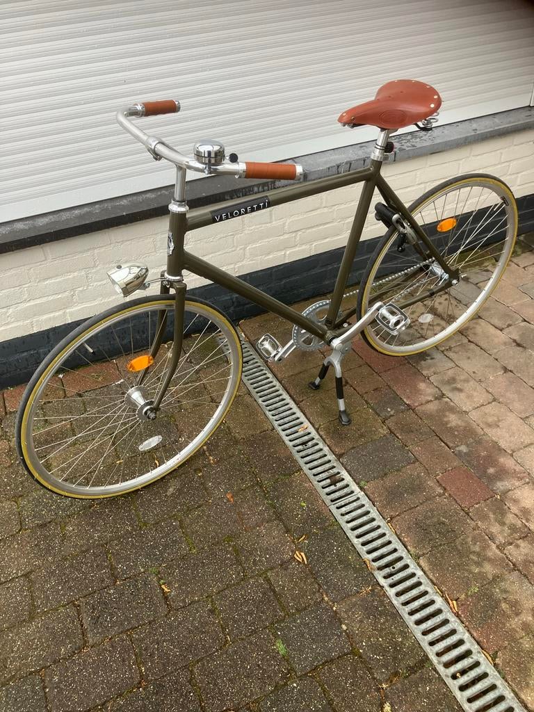 Veloretti Berlin herenfiets nieuw !!!, Terugtraprem, Nieuw, 57 tot 61 cm, Ophalen