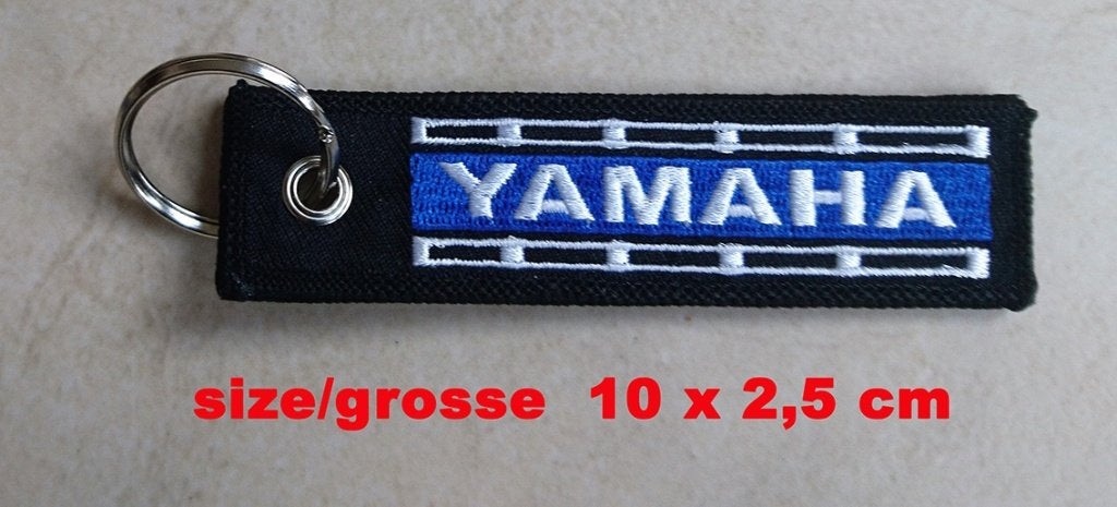 YAMAHA KR style Sleutelhanger blauw voor R1 R6 XT XJR FJ XS, Verzenden, Nieuw