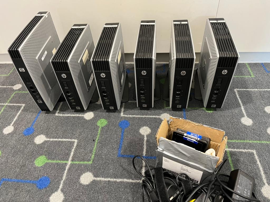 6x HP Thin Clients | 4 GB RAM | 64 GB SSD, Ophalen of Verzenden, HP, Gaming, SSD