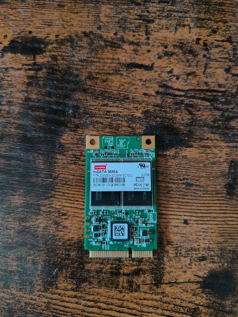 Innodisk Msata 32gb ssd, Computers en Software, Harde schijven, Intern, Gebruikt, SSD, Ophalen of Verzenden