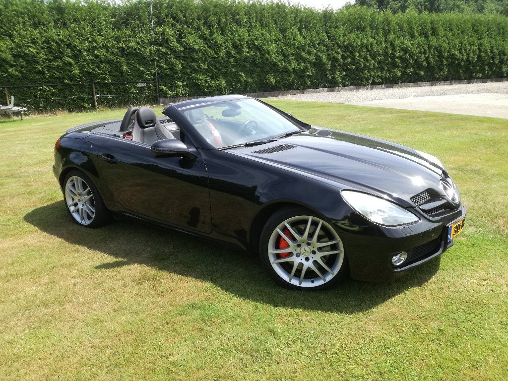 Mercedes-Benz Slk200 K. PRESTIGE PLUS  € 9750,-, Achterwielaandrijving, Zwart, 4 cilinders, Cabriolet