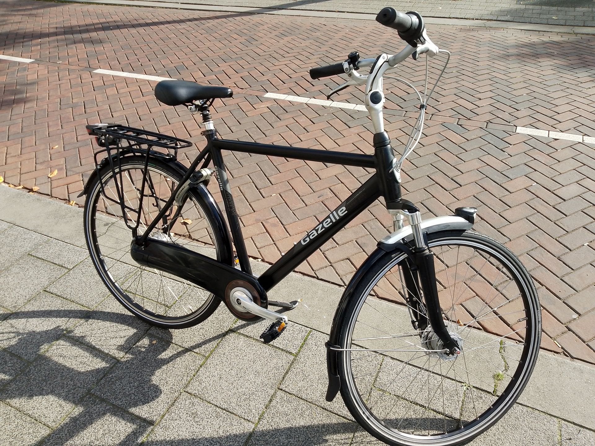 Gazelle Orange Comfort h57 herenfiets, Gebruikt, -, -, Versnellingen