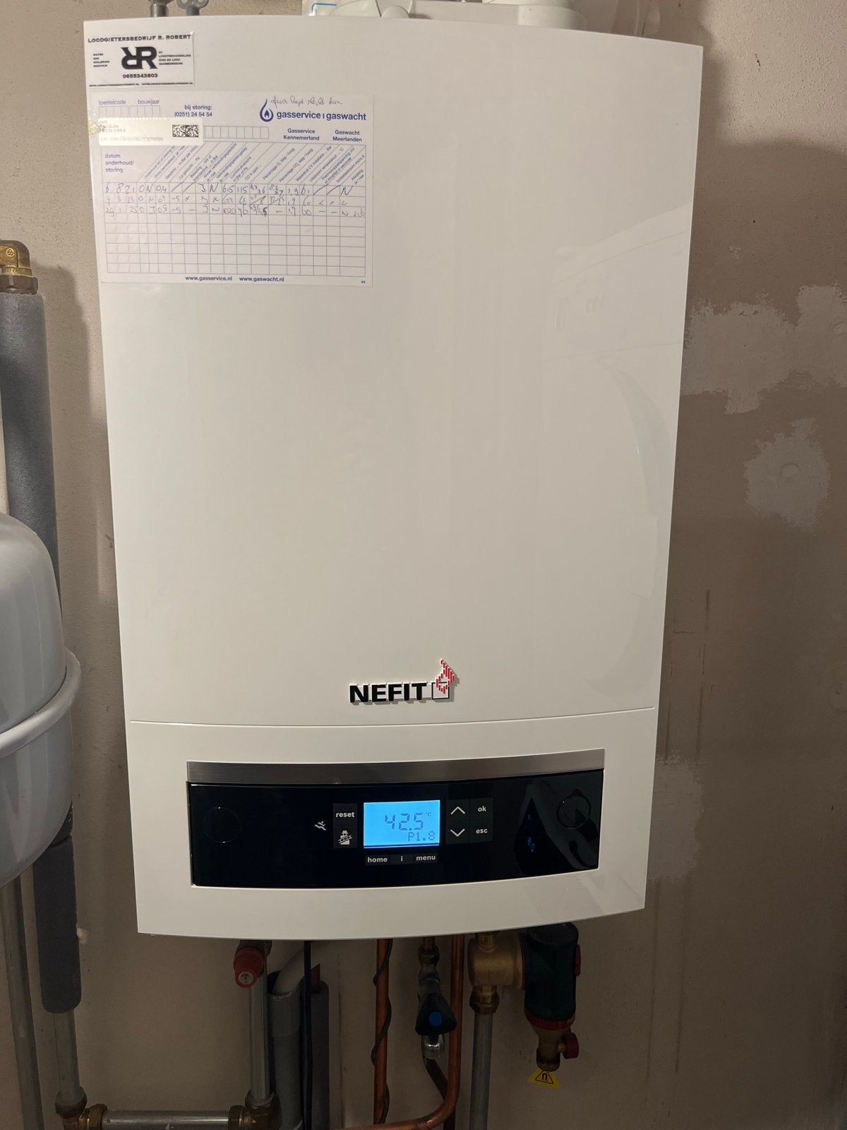 Nefit Trendline HRC30 CW5 II CV-ketel, Doe-het-zelf en Verbouw, Verwarming en Radiatoren, Ophalen, Cv-ketel of Combi-ketel, Zo goed als nieuw