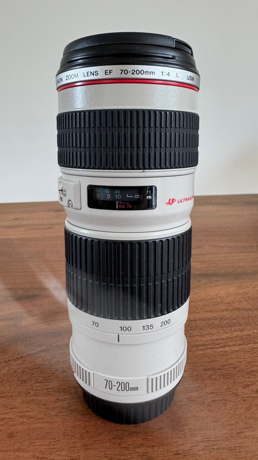 Canon Zoom Lens EF 70 - 200 1:4 L USM met Zonnekap, Audio, Tv en Foto, Fotografie | Lenzen en Objectieven, Ophalen, Zo goed als nieuw