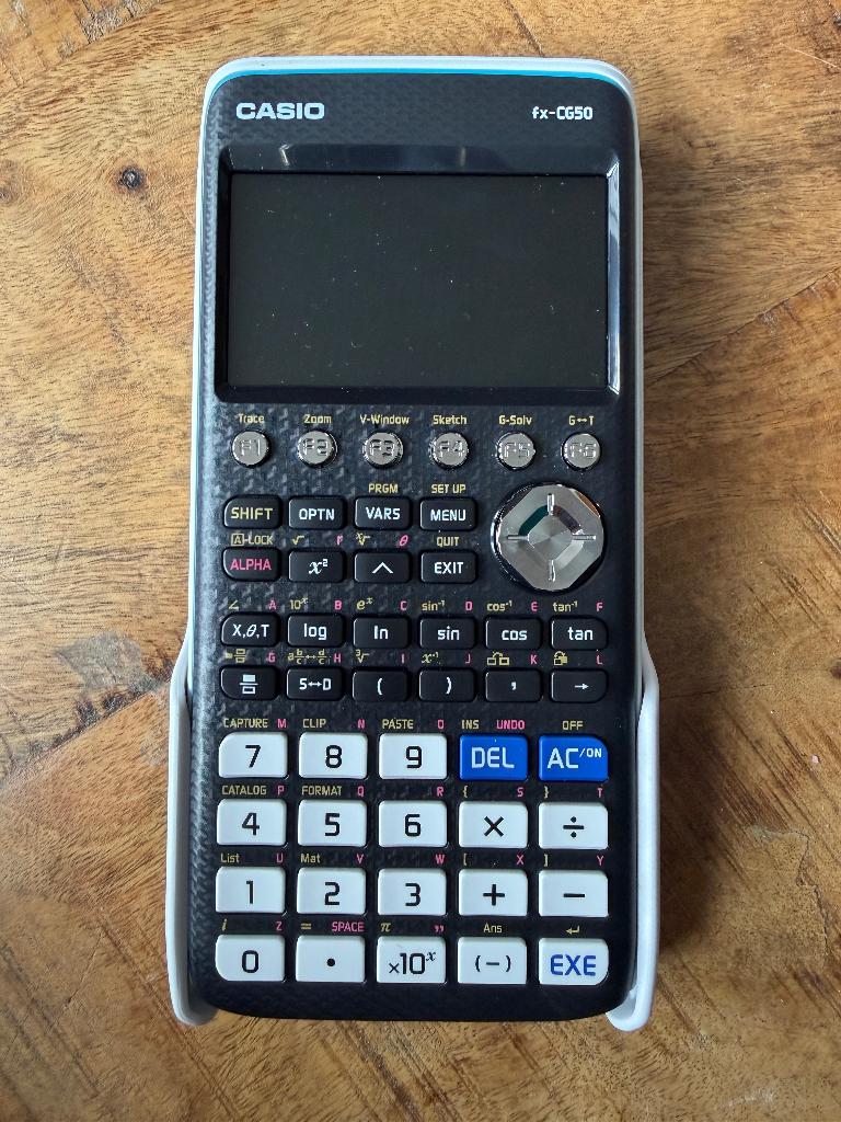 Casio fx- CG50, Grafische rekenmachine, LCD kleurenscherm, Ophalen of Verzenden, Grafische rekenmachine, Zo goed als nieuw