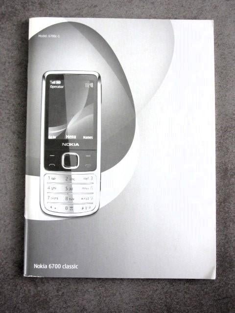 7 handleidingen Nokia 6700 LG GW300 Sony Ericsson K770i Moto, Ophalen of Verzenden