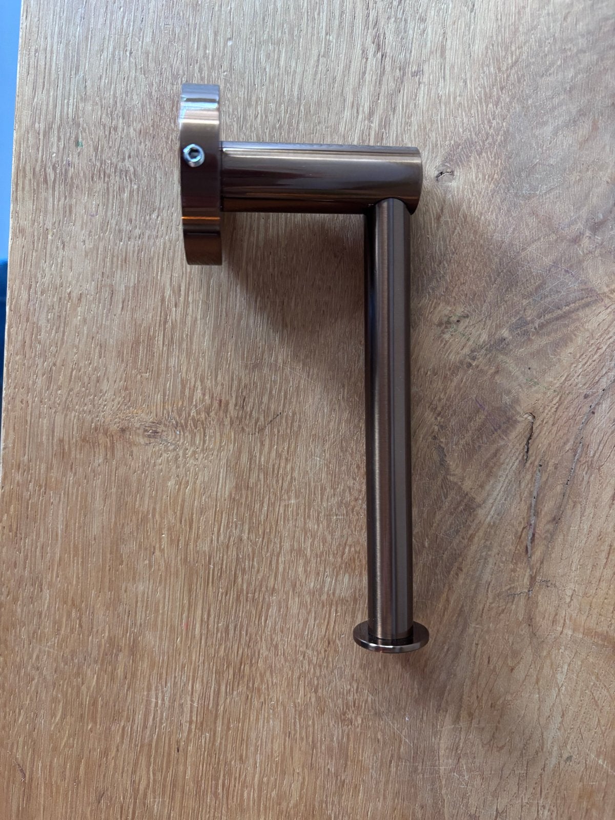 Koperen WC rol houder - niet gebruikt, Verzenden, Nieuw, Overige kleuren, Toilet-accessoire