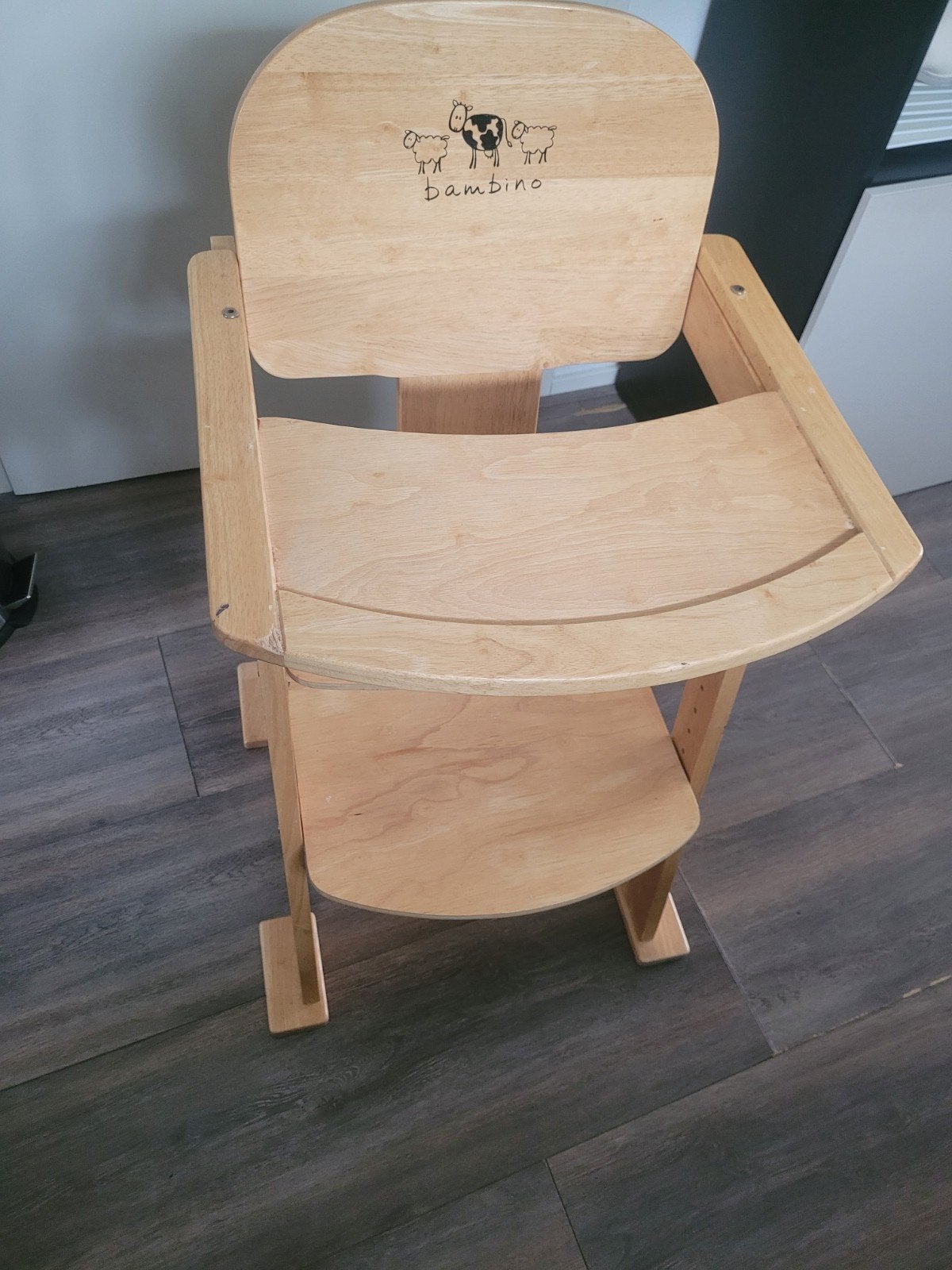 Bambino meegroeistoel - Houten kinderstoel, Kinderen en Baby's, Ophalen