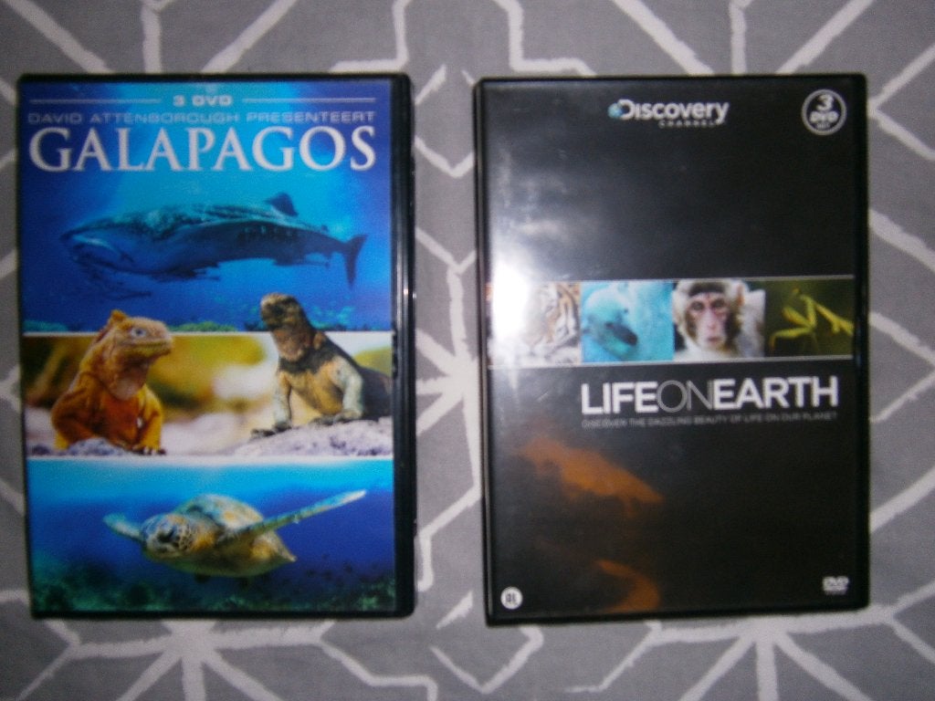 Natuur DVD bundel – David Attenborough / Discovery – 6 DVD’s, Ophalen, Engels, Alle leeftijden, Nederlands