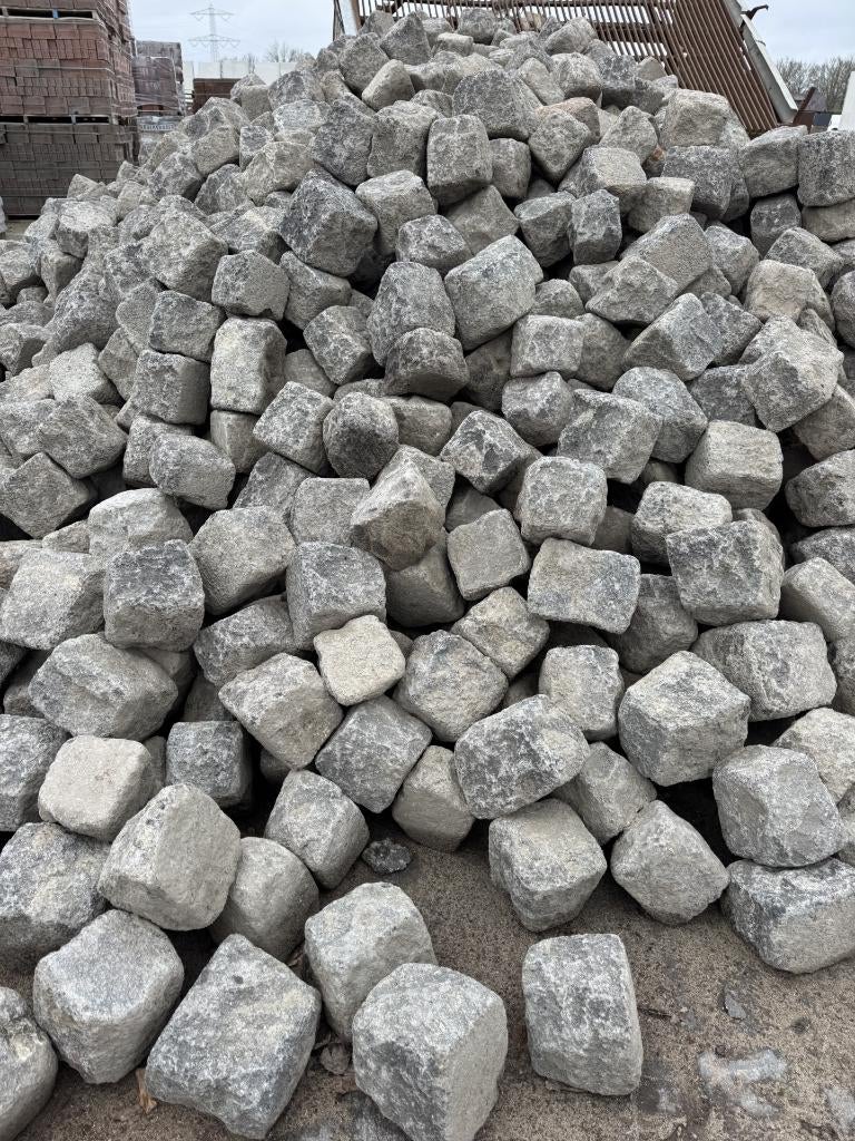Lava keien 15x15, Gebruikt, Overige typen, Ophalen of Verzenden, Natuursteen