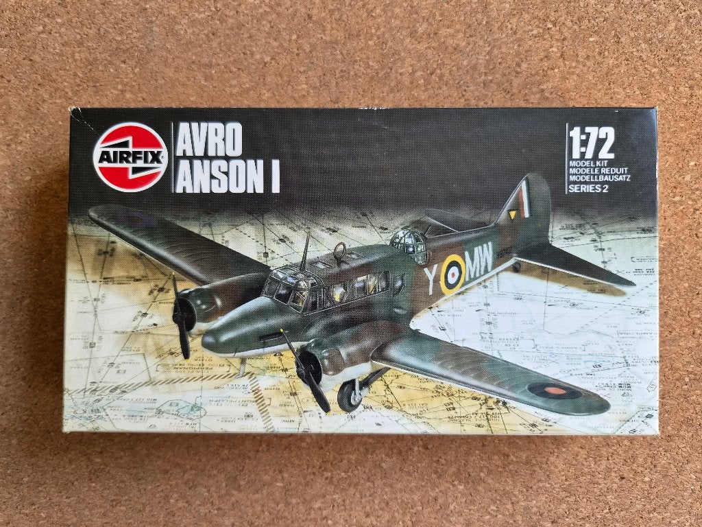 Airfix 02009 Avro Anson 1 1:72 zonder decals, Overige merken, 1:72 tot 1:144, Airfix, Nieuw