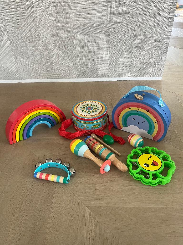 Speelgoed muziekinstrumenten, Ophalen, Zo goed als nieuw