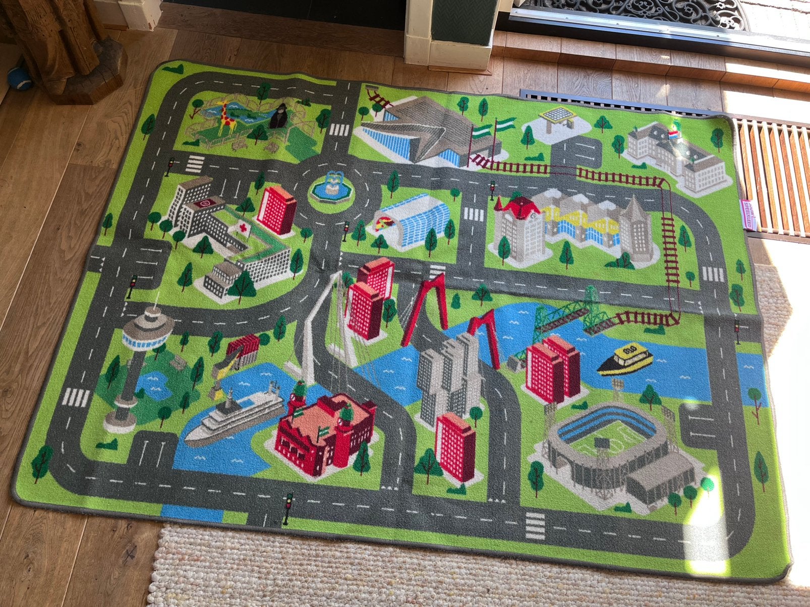 Net speelkleed thema Rotterdam, Kinderen en Baby's, Speelgoed | Speelkleden, Ophalen, Zo goed als nieuw