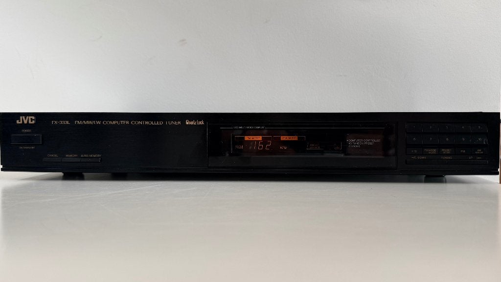 JVC FX-333L Vintage Quartz Lock Tuner, Verzenden, Gebruikt
