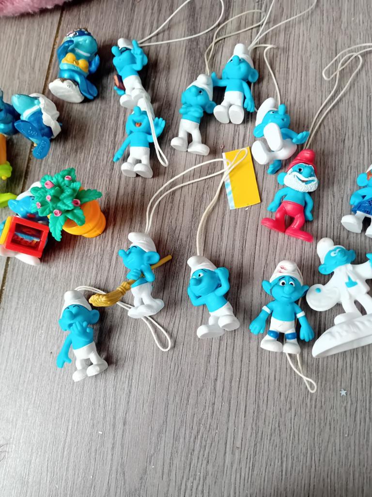Figuurtjes, Verzamelen, Ophalen, Zo goed als nieuw, Verschillende Smurfen, Poppetje, Figuurtje of Knuffel