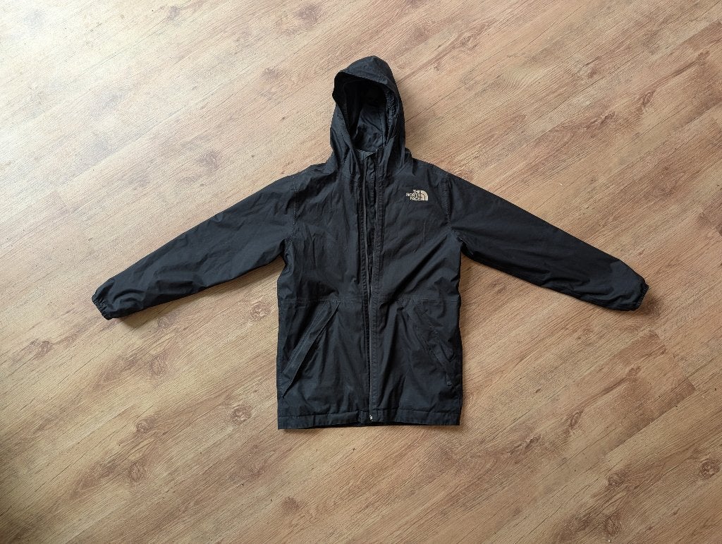 Winterjas Jongens M (Utrecht Vogelenbuurt), Zwart, Zo goed als nieuw, The North Face, Ophalen