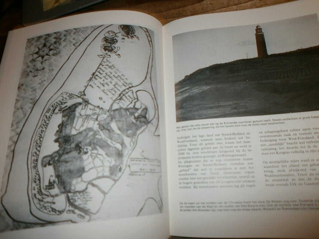 texel toen en nu kijk en praatboek over texel met afb, Ophalen of Verzenden, Gelezen