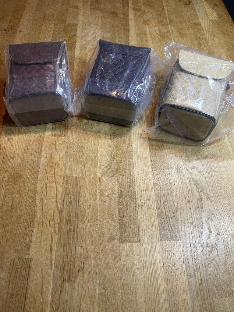 3x Auto Prullenbak | Kunstleer | Bruin, Zwart, Beige, Ophalen of Verzenden, Nieuw
