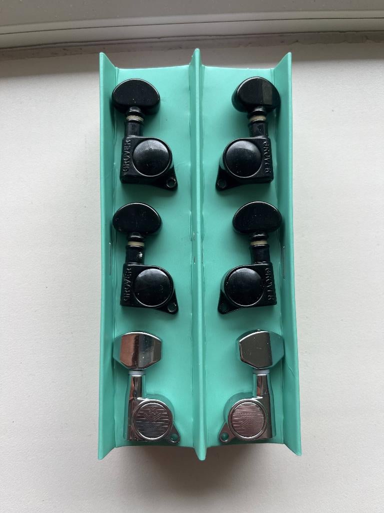 Kluson/ Grover 3L/ 3R stemmechanieken, Ophalen of Verzenden, Zo goed als nieuw, Elektrische gitaar