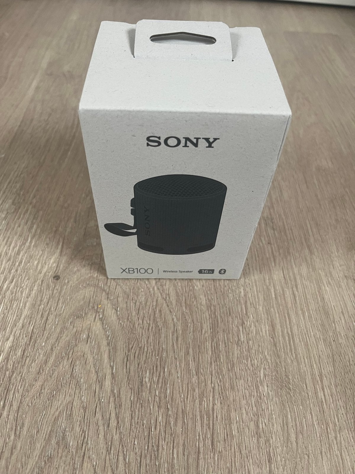 Sony SRS-XB100 Draadloze Speaker Zwart - Nieuw. Nu 30,-, Overige typen, Nieuw, Ophalen of Verzenden, Sony