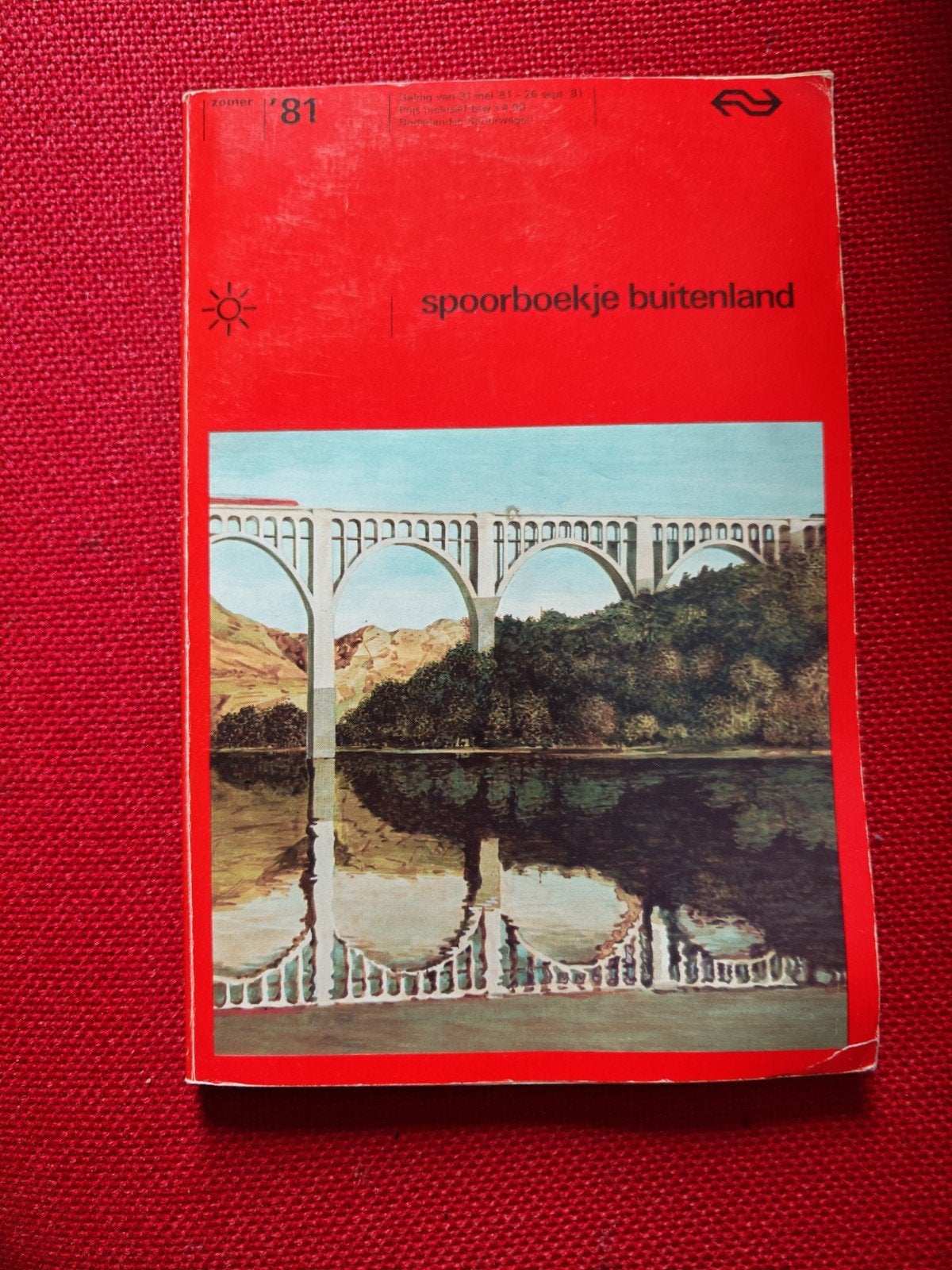Spoorboekje Buitenland '81 - NS, Verzamelen, Ophalen of Verzenden