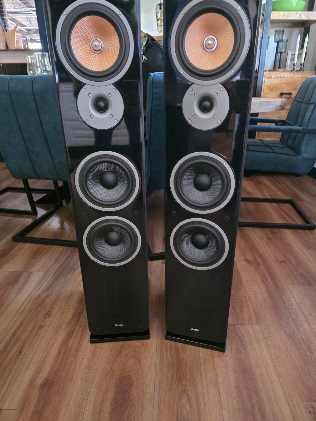 Teufel 40 MKII Minstaat, Stereo speakers, Zo goed als nieuw, Basreflex, Ophalen