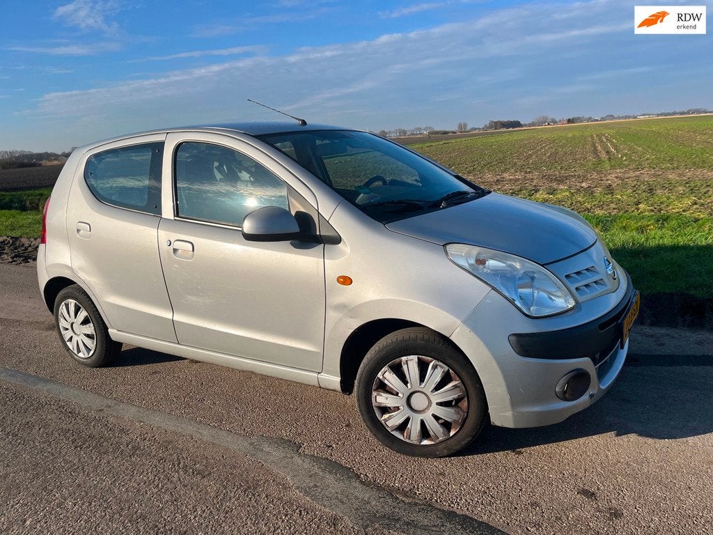 Nissan Pixo 1.0 Acenta : 130.000 km met apk, Auto's, Nissan, Voorwielaandrijving, Euro 5, Gebruikt, 200 kg