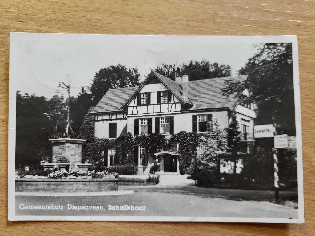ansicht DIEPENVEEN SCHALKHAAR, Ophalen, Voor 1920, Overijssel