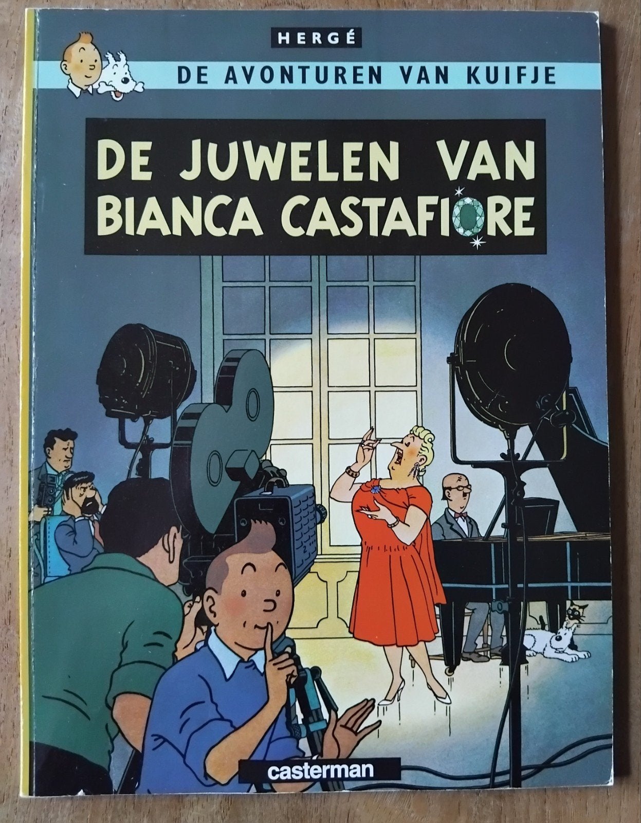 Kuifje  De juwelen van Bianca Castafiore, Boeken, Eén stripboek, Ophalen of Verzenden, Zo goed als nieuw, Hergé