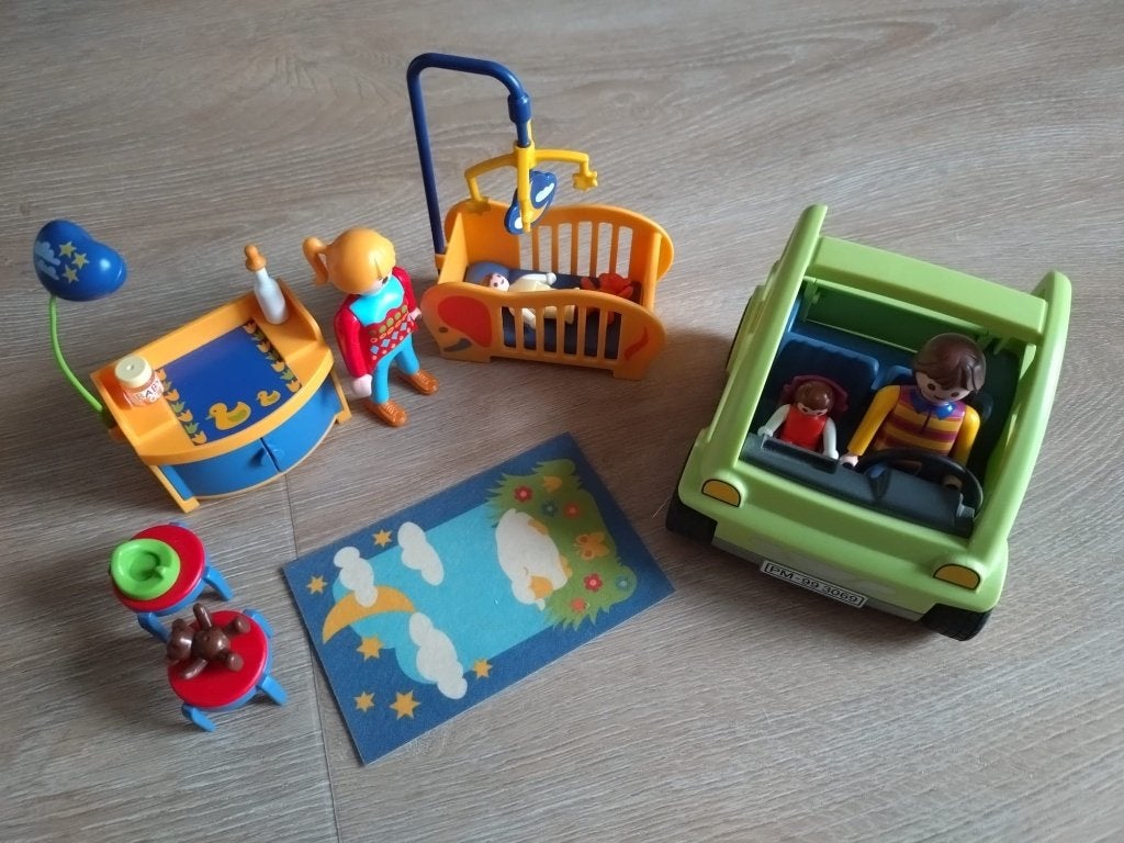 Playmobil 3207 Babykamer, Complete set, Ophalen of Verzenden, Zo goed als nieuw, City life