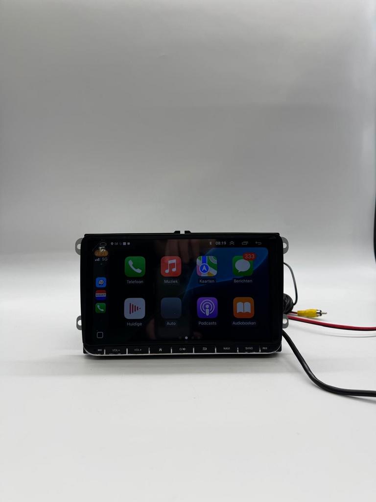 9 Inch Android Autoradio Navigatie CarPlay Android Auto VW S, Ophalen of Verzenden, Nieuw