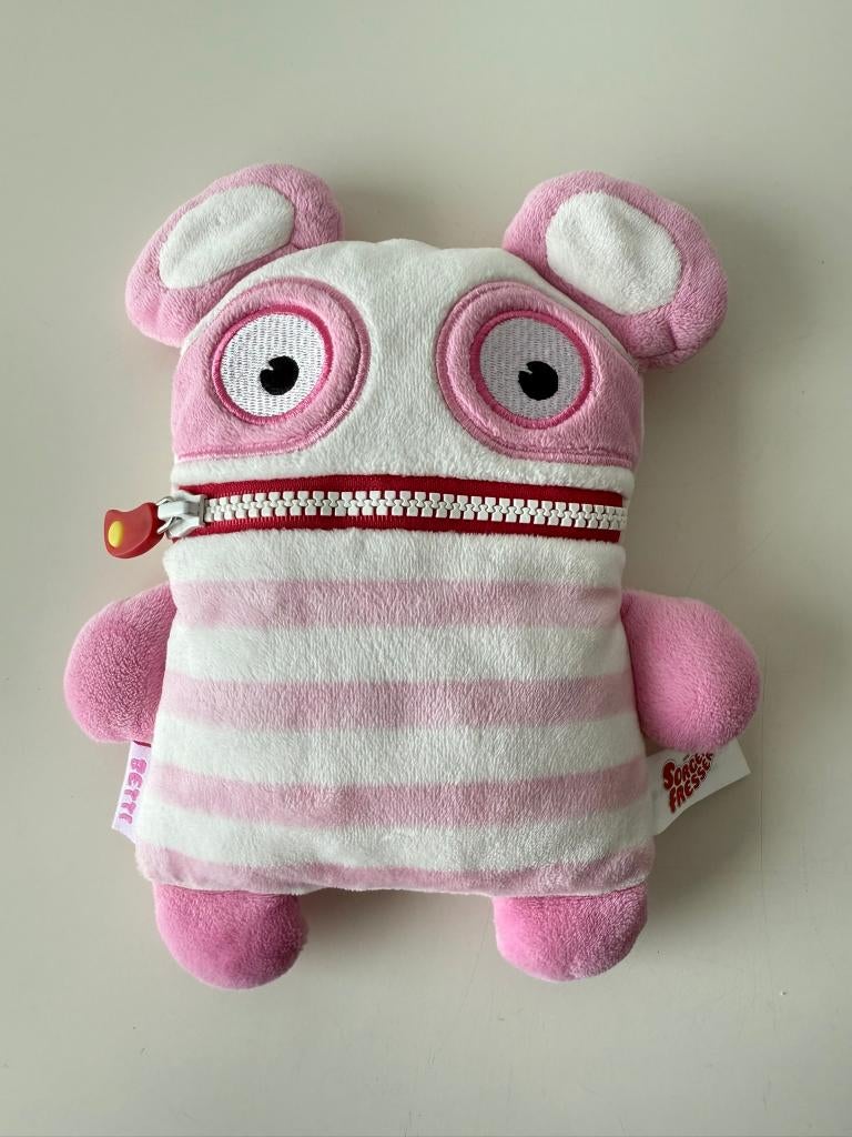 Knuffel zorgenvriendje Betti roze/wit / Sorgenfresser, Kinderen en Baby's, Speelgoed | Knuffels en Pluche, Ophalen of Verzenden