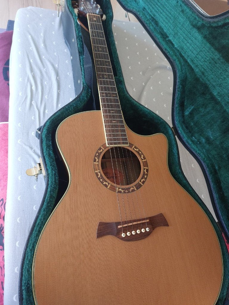 Crafter GAE15/N gitaar, Ophalen, Zo goed als nieuw, Western- of Steelstringgitaar