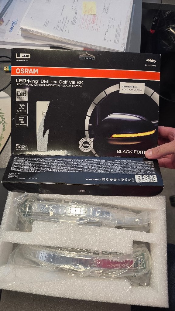 OSRAM LED spiegelknipperlichten VW ID.3 – nieuw SET, Volkswagen, Rechts, Nieuw, Ophalen of Verzenden
