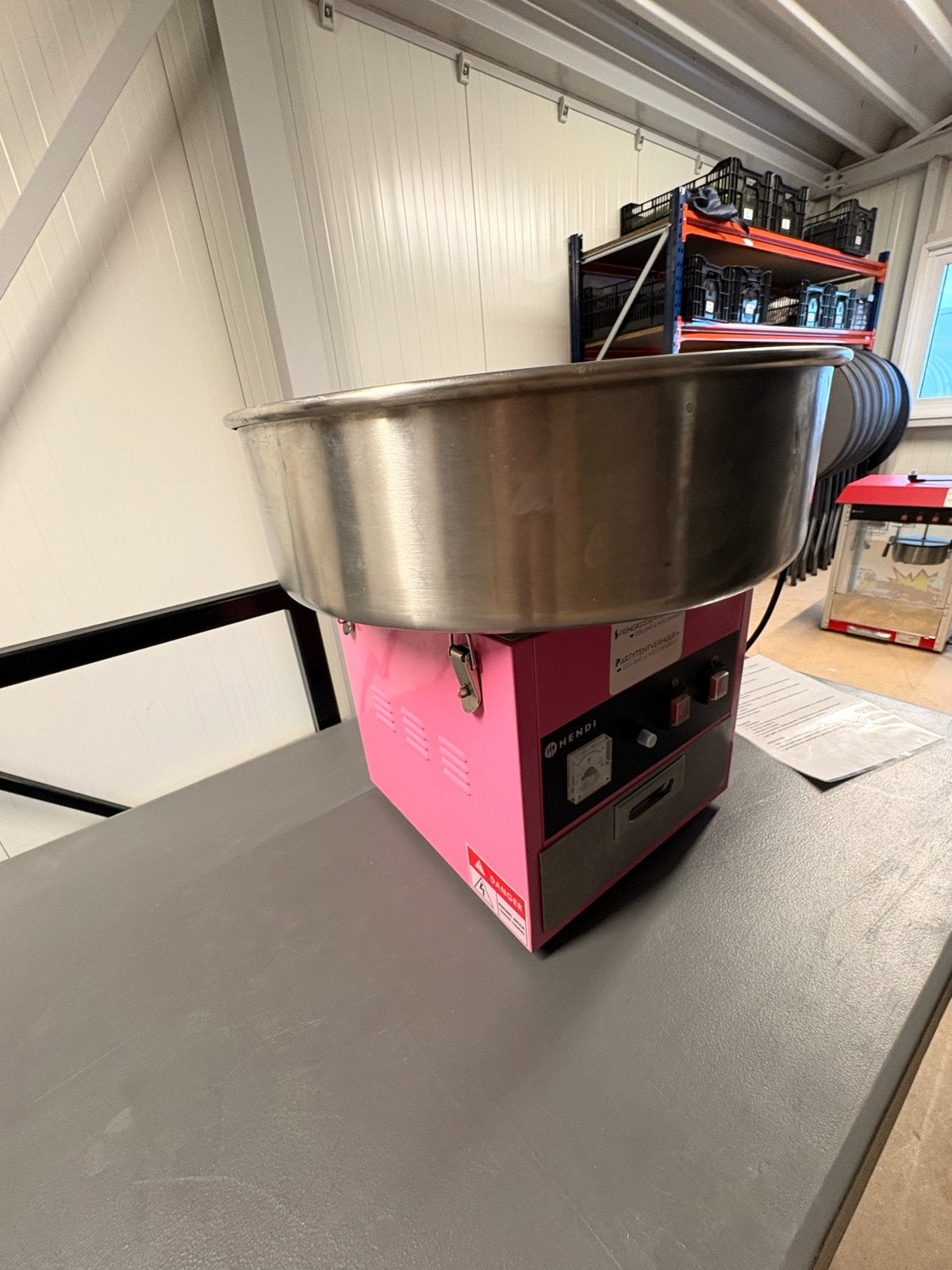 Hendi Suikerspinmachine Professioneel Horeca Model, Ophalen, Gebruikt
