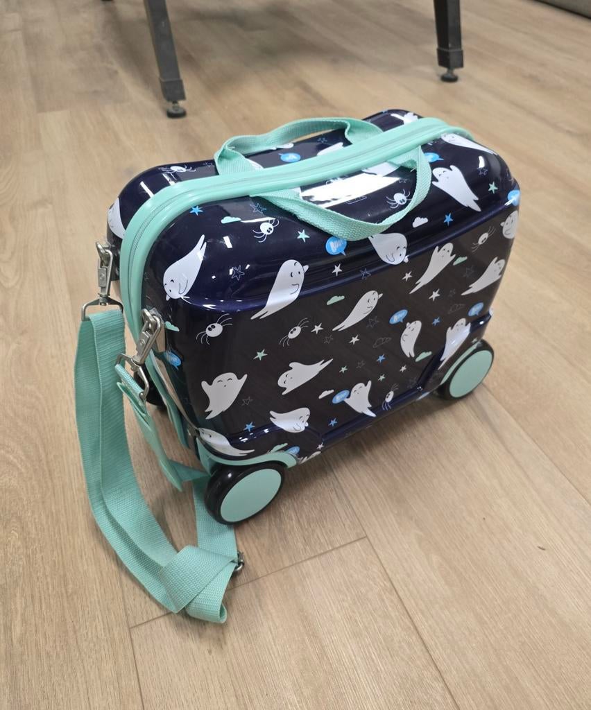 Kinderkoffer zgan, 40 tot 60 cm, 20 tot 30 cm, Blauw, Minder dan 35 cm