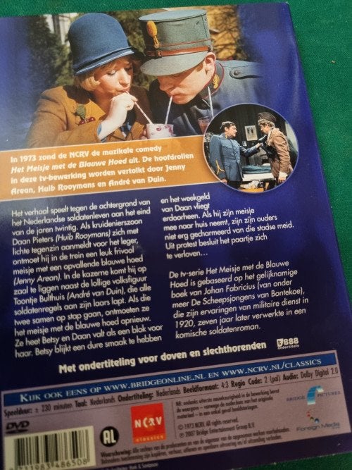 dvd het meisje met de blauwe hoed, Ophalen of Verzenden