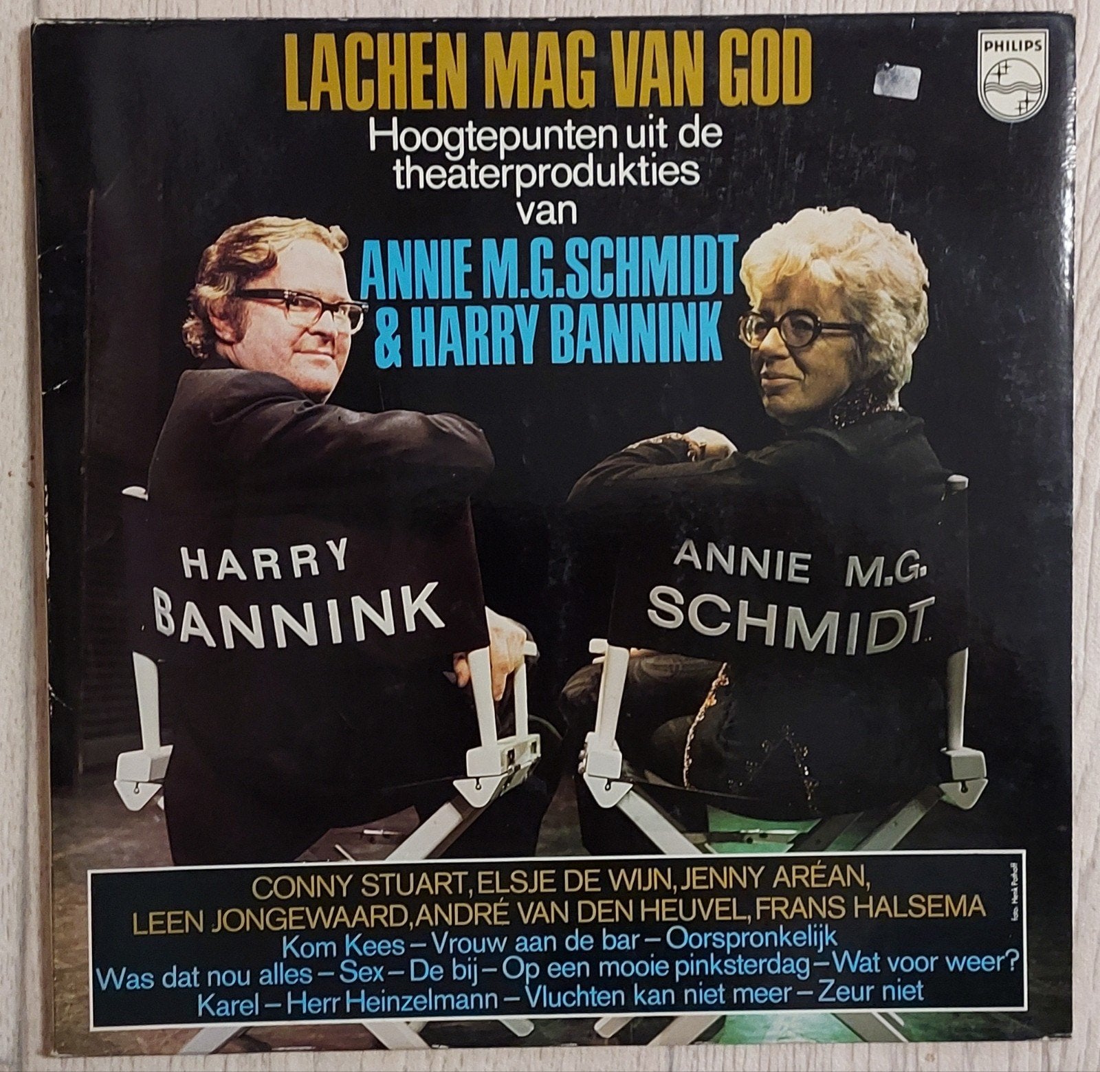 Lachen mag van god-theater van A.M.G.Schmidt en Harry Bannin, Cd's en Dvd's, Ophalen of Verzenden, Gebruikt, Overige formaten