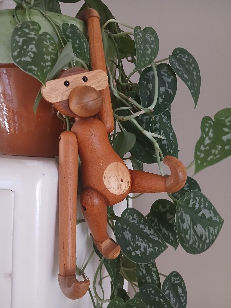 Aapje hout bojesen ?, Hout, Ophalen of Verzenden, Zo goed als nieuw, Scandinavisch