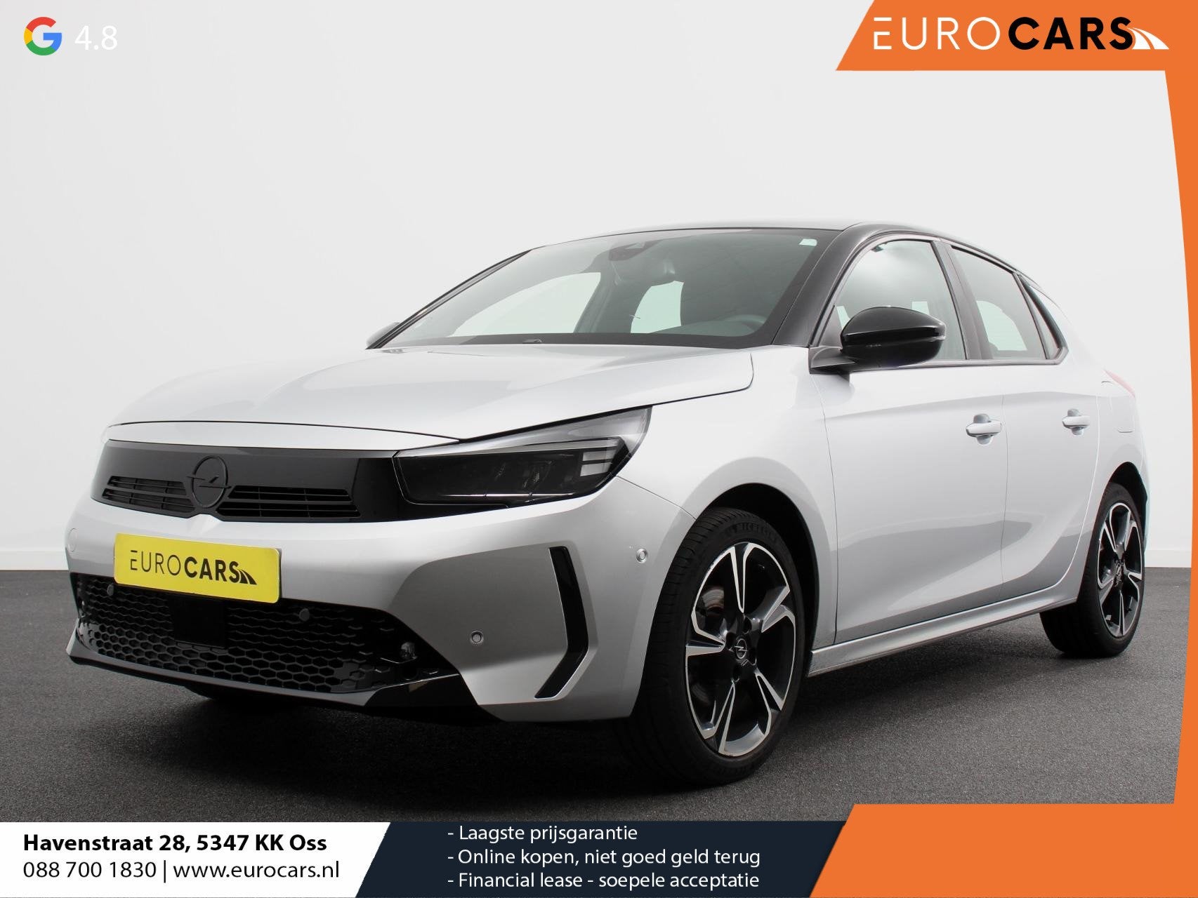 Opel Corsa 1.2 Sport Panorama dak Navigatie Apple Carplay/An, Auto's, Voorwielaandrijving, Stof, Gebruikt, Euro 6