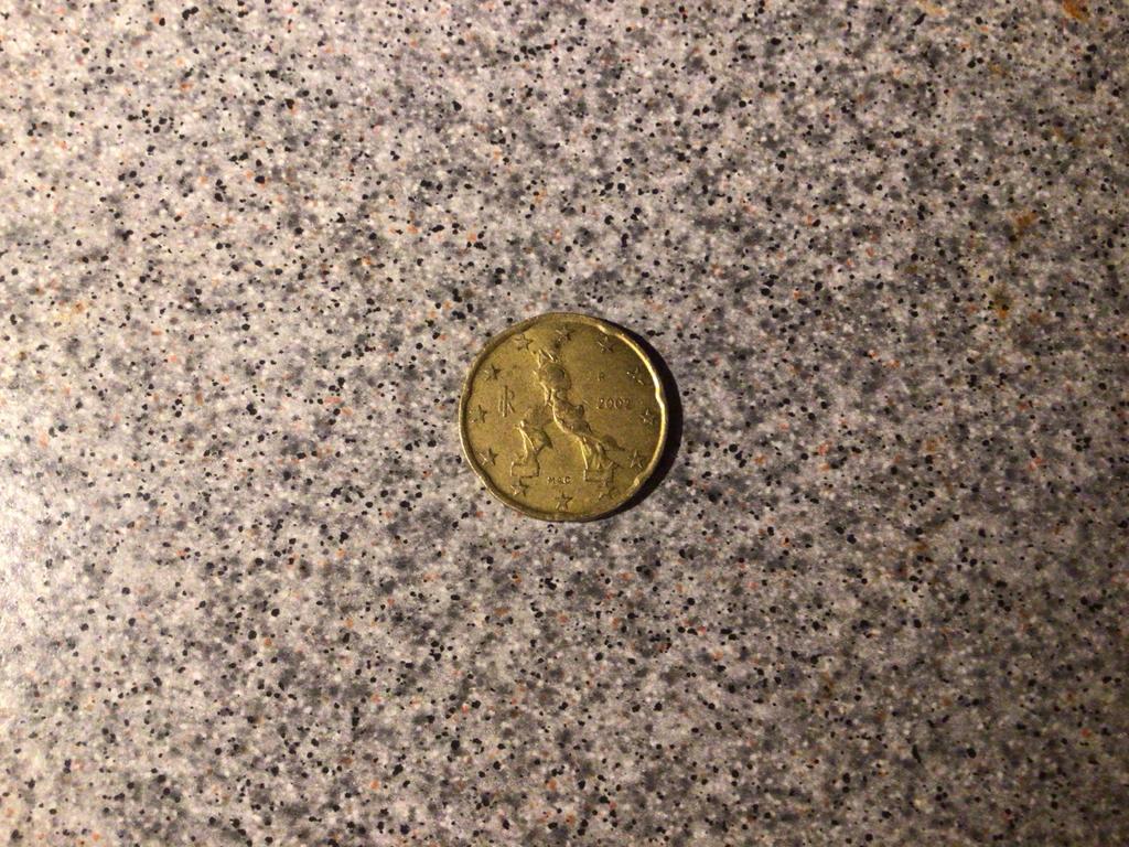 20 Cent munt Italië 2002, Ophalen of Verzenden, Italië, 20 cent, Losse munt