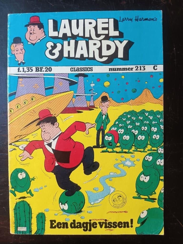 Laurel & Hardy classic 213c - Een dagje vissen, Complete serie of reeks, Ophalen of Verzenden, Zo goed als nieuw, Japan (Manga)