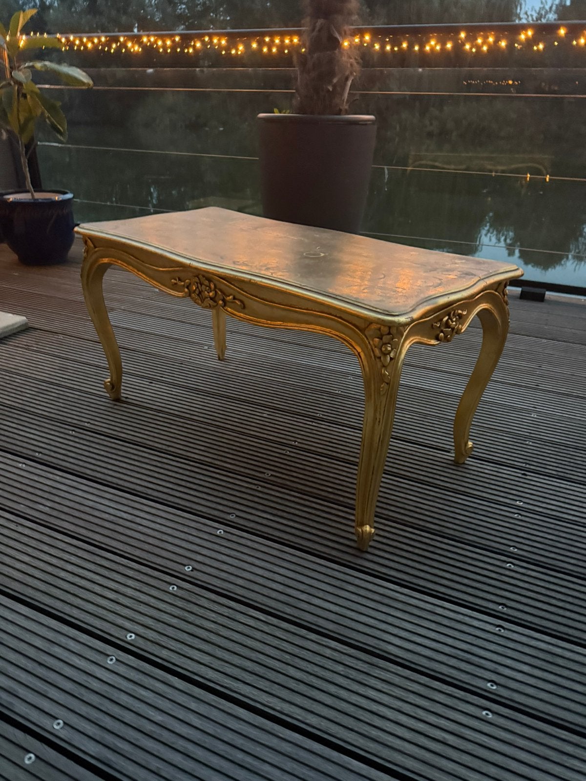 Barok salontafel, Ophalen