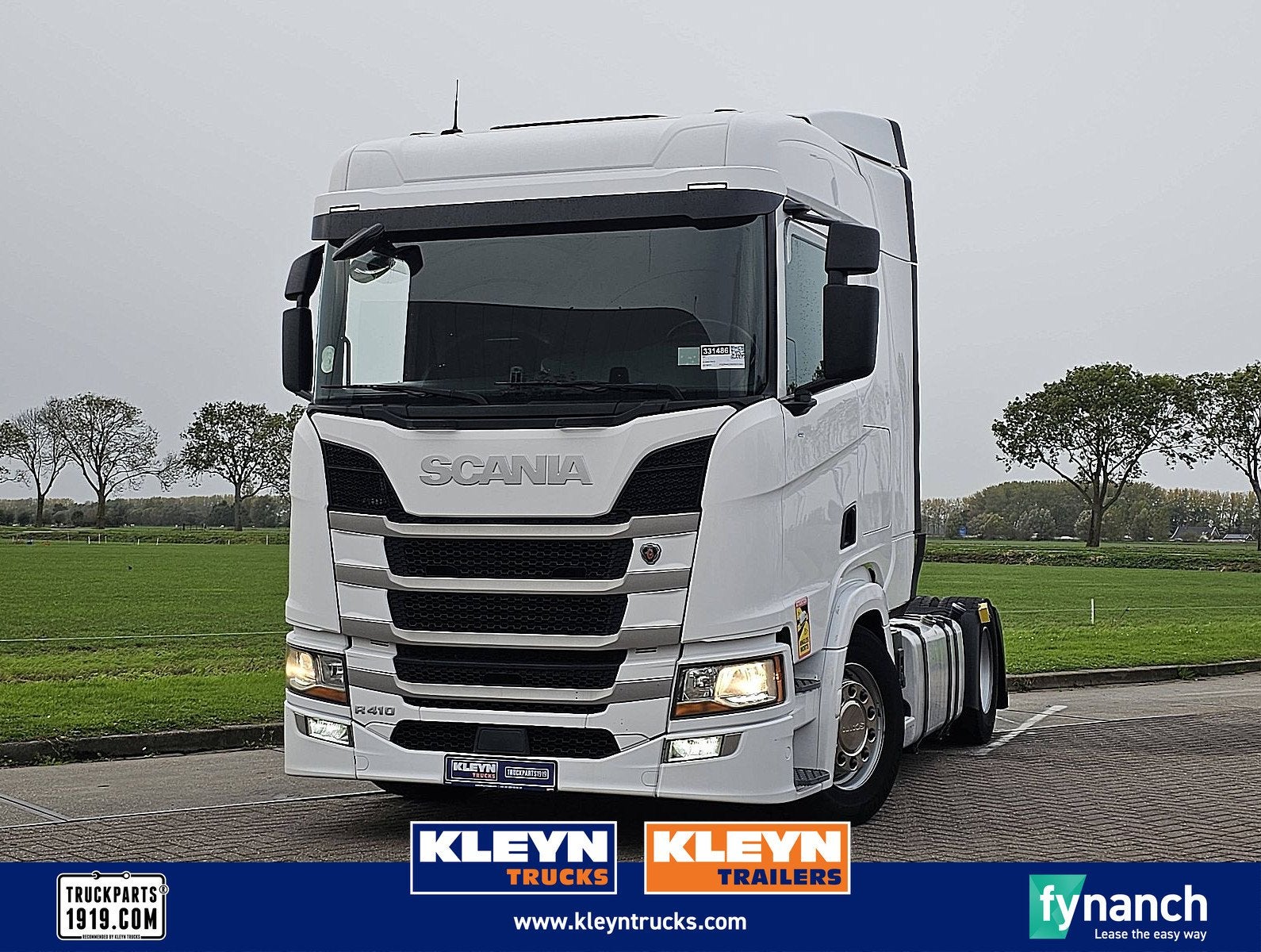 SCANIA R410 R410 A 4X2 LB, CR20N, LED LIGHTS, Auto's, Automaat, Euro 6, Scania, Wit