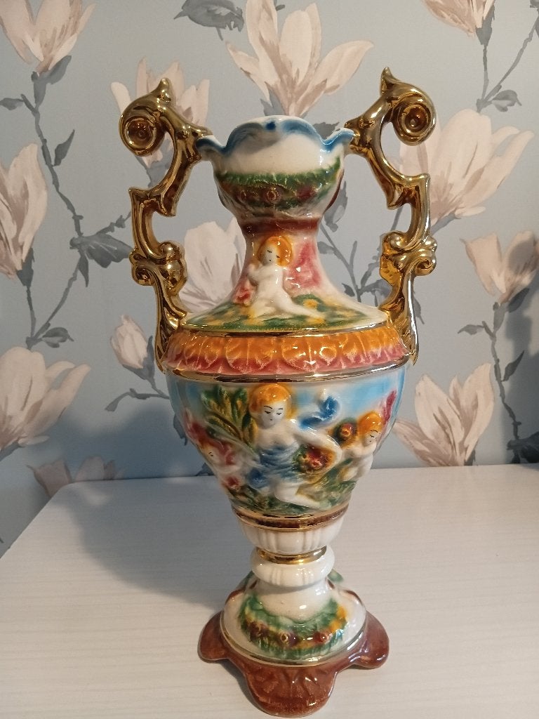 Vintage Italiaans Majolica porselein, Ophalen