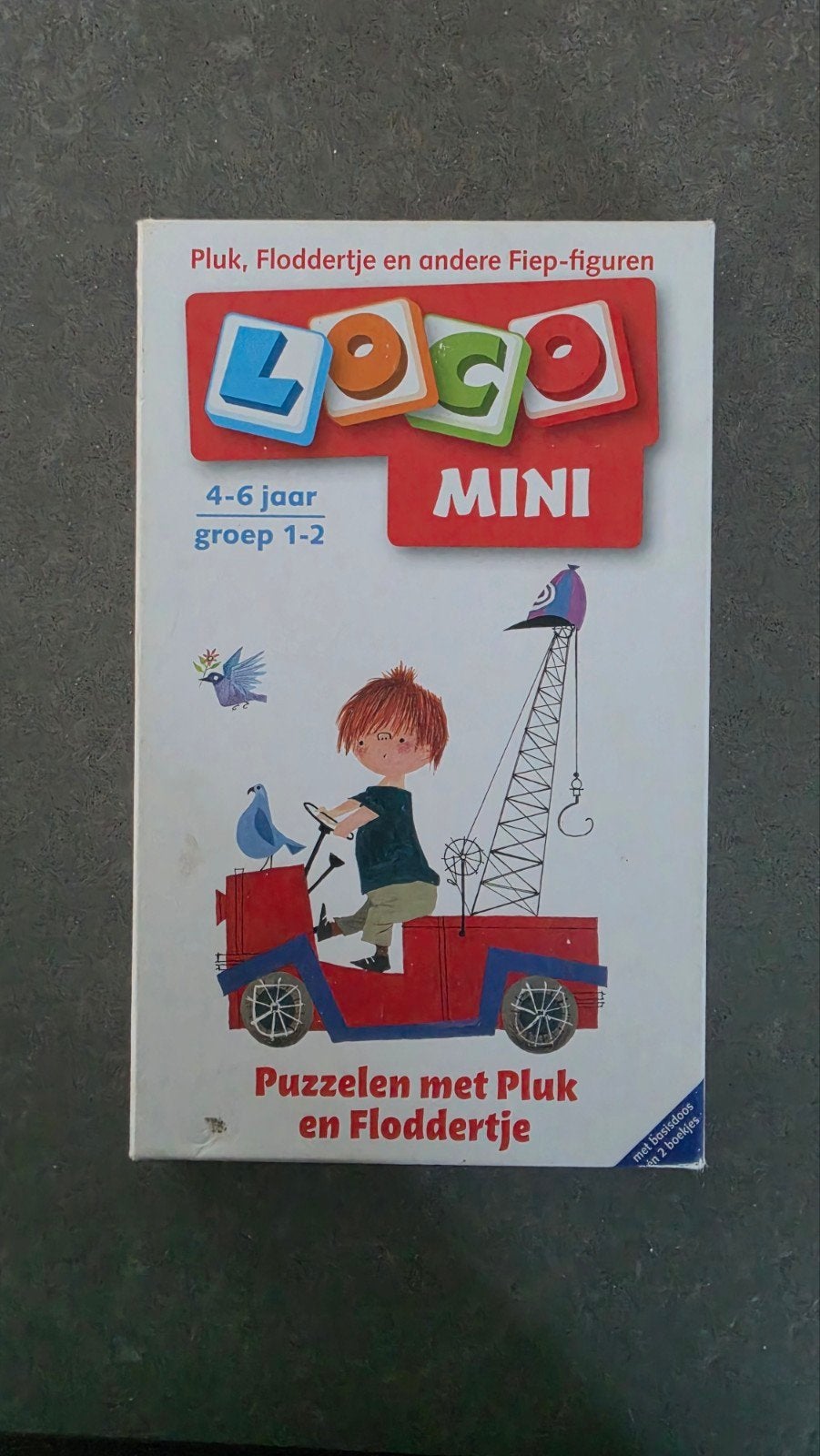Mini Loco Pluk, Floddertje en andere Fiep-figuren, Ophalen of Verzenden, Gebruikt, Puzzelen